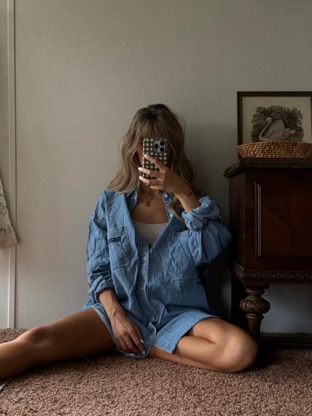vintage harley davidson button up